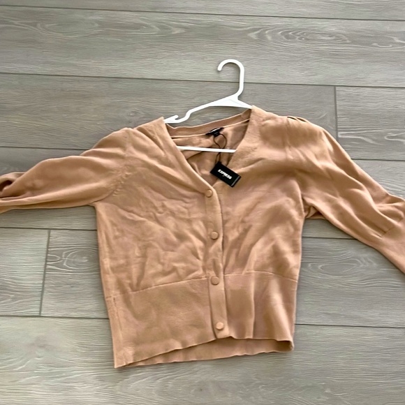 Express V-neck Cardigan - Picture 2 of 3